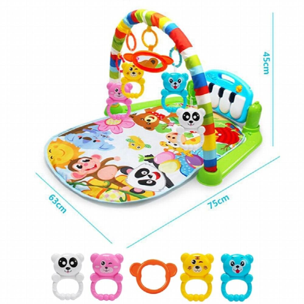 Baby Toys Music Play Mats Carpet With Piano Keyboard Baby Activity Gym Crawling Pad Activity Rug Play Mat Toys For Kids