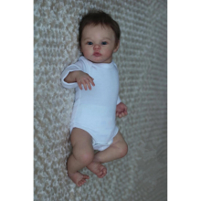 18 Inch 3D Skin Multiple Layers Painting Bebe Doll Lifelike Reborn Doll mu