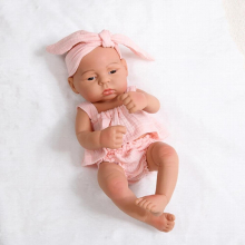 17inch Reborn Dolls Baby Dolls Toys Girl Lifelike Reborn Dolls Full Body Silicone Girl Doll Bebe Doll Toys Christmas