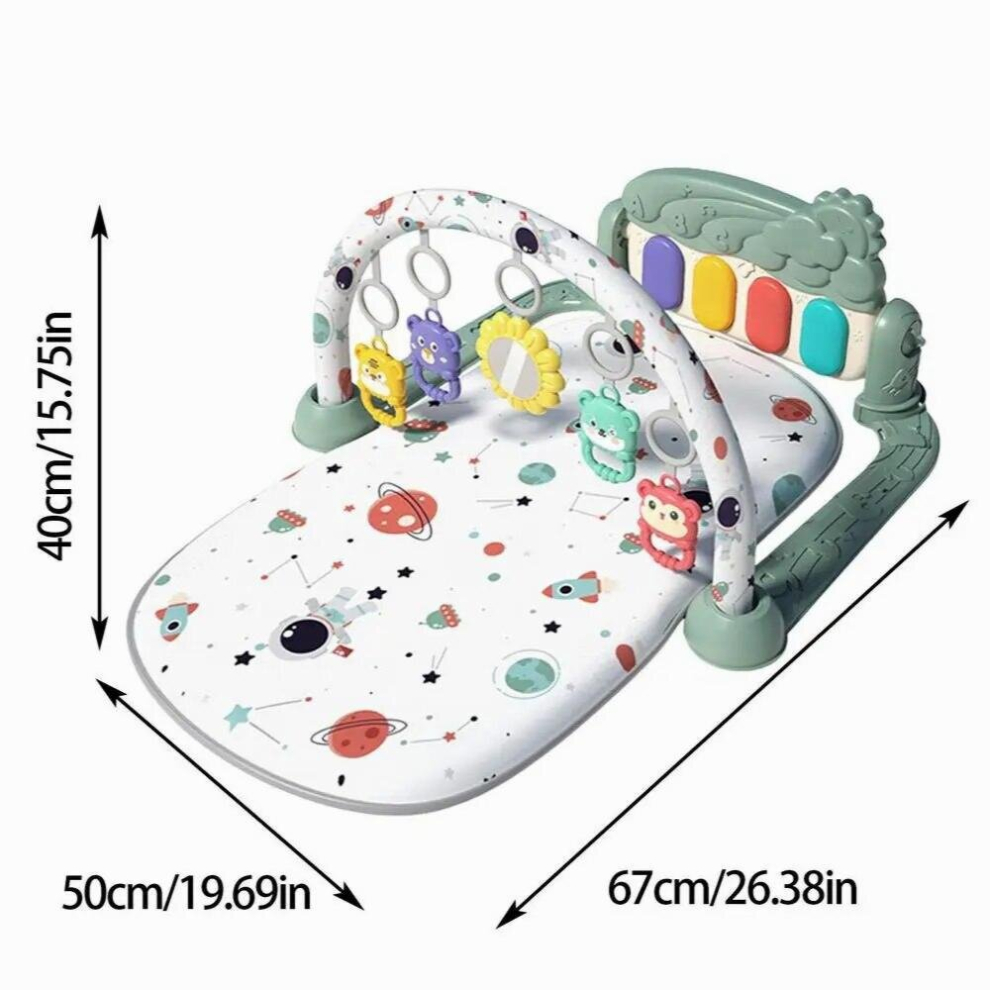 Kids Carpet Playmat Activity Blanket Play Mat Safe And Skin-Friendly Kids Gym Rug For Childrens Birthday And