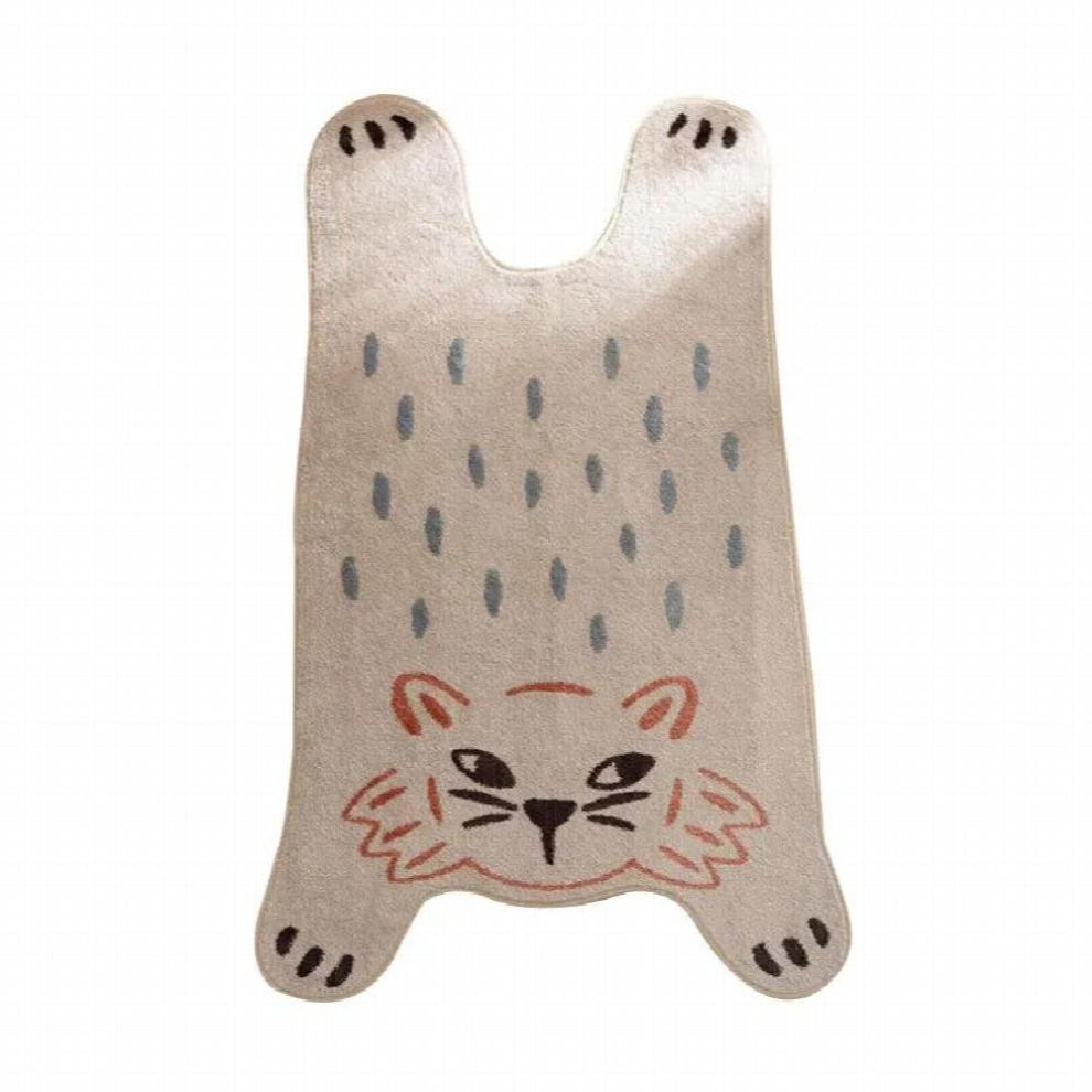 Baby Play Mat Bedroom Kids Room Rug Cartoon Animal Cat Carpet Thickened Soft Short Plush Crawling Playmat