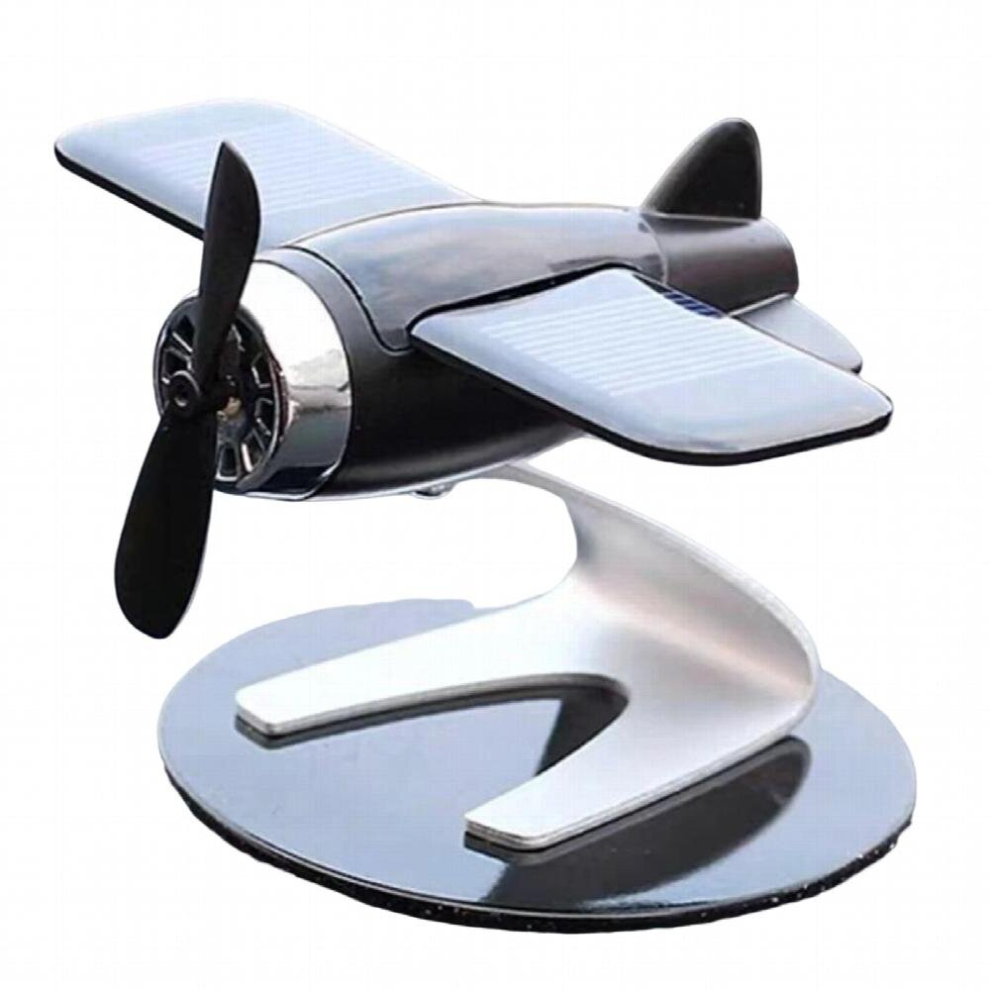 Car Air Freshener Rotating Solar Car Fresheners Airplane Car Perfume For Car Office Home Decor 885678922829