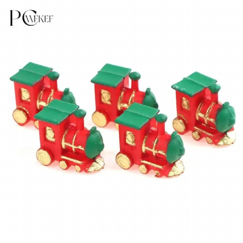 1pcs 1:12 Dollhouse Mini Small Train Model Decor Accessories Toys 1