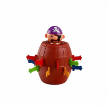 2-4 Players Pop Up Pirate Barrel Game Fun Novelty On Table Lucky Stab Gadget Cube Party Children Family Board Game Toys for Kids