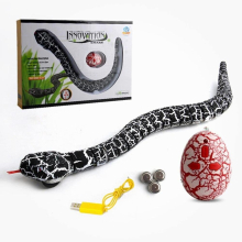Novelty Strange Infrared Simulation Remote Control Snake Toys For Children Compulsion Scary Induction Snake Reptile