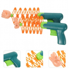 2pcs Retractable Fists Spring Toys Shooters Party Trick Toys Children Playthings