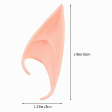 3 Pairs Elf Ears Removable Decor Decorative Cosplay Prop False Emulsion Wear-resistant Haloween