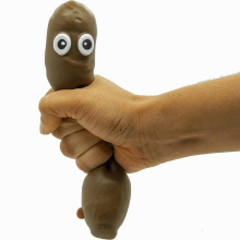 Stretchy Poo Stress Relief Ball Gift Funny Birthday Joke Prank Present Basket Stuffers Filler Toys Boys Girls April Fools
