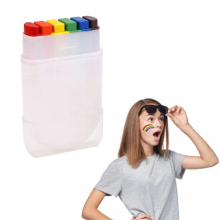 Rainbow Flag Face and Body Paint Face Paint Washable Face Body Paint for Lgbt Pride Body Art Paint Kit Rainbow Flag Paint