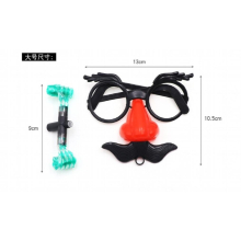 Kids Adult Christmas Sunglass Eyeglass Costume Eye Frame Toy Christmas Party Accessories Decoration Gift