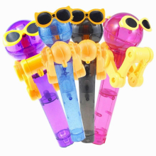 4Pcs Novelty Lollipop Robot Holder Creative Children Toys Gift for Children
