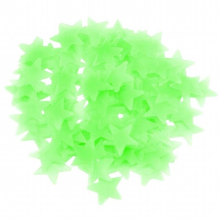 1bag Noctilucent Glow in the Dark Toys Luminous Star Stickers Bedroom Sofa Fluorescent Painting Toy PVC Stickers Kids Room
