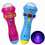 Funny Lighting Wireless Microphone Model Gift Music Karaoke Mini Toy 2