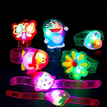 1pcs Novelty Children Watch Strap With Luminous LED Lights Creative Bracelet Watch Flash Wrist Luminous Toys Kids