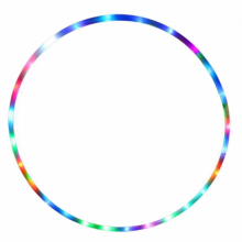 60/70/80/90cm Flashing Hoop Flashing Baby Toy for Creative for Kids Adults