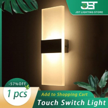 USB Recharge Wireless Light Touch Switch Home Decor Indoor lighting Bedroom Bedside Corridor Lamps Human Body Sensor Wall Lamp