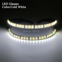 Flashing LED Glasses 6 Colors LED Party Glasses Luminous Sunglasses for Performance DIY Decor
