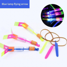 With 3 Button Batteries Glowing Kids Toy Creative Glowing Slingshot Arrow Slingshot Arrow Children Present Random Funny