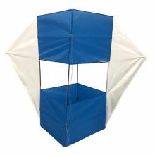N80C 3D Style Stereo Huge Kite Big Cube Box Kite Tear Resistance Outdoor Sports Game Easy to Fly Soft Kite Single Line
