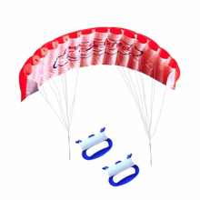 Soft Sport Kite Stunt Kite for Beach for Play Summer Vacation Outdoor Backyard Toy for w/ Dual Line 30m String Family