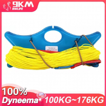 100KG~176KG Kite Flying Lines 20m~25m High Strength Abrasion UHMWPE Line For Adult Dual Line Control Kitesurfing Power Kitting