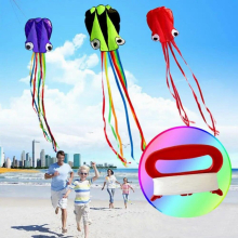 3D 4M Single Line Stunt Octopus Power Sport Flying Kite Kids Outdoor Activity toys good birthday