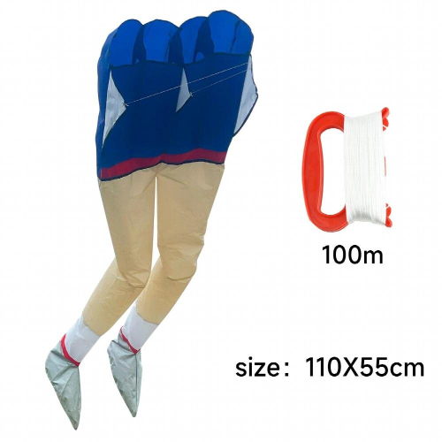 3D Inflatable Nylon Kite for Outdoor Flying The Beach Long Legged Funny ...