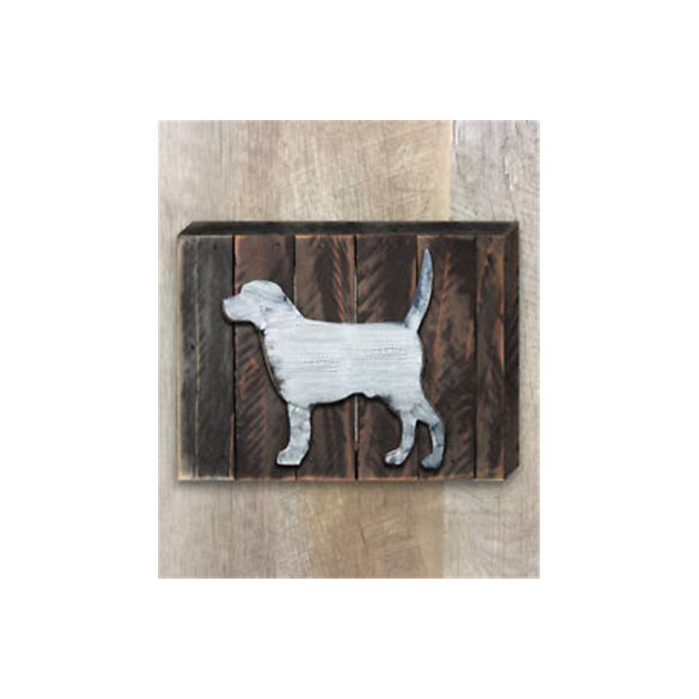 Clean Choice Dog Art On Board Wall Decor