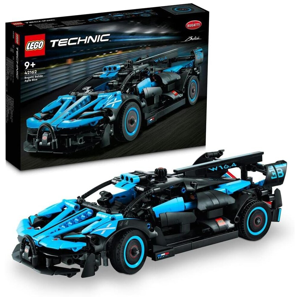 LEGO Technic 42162 Bugatti Bolide Agile Blue Car Model Set