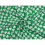 (White on Green) Minerva Printed Polycotton Fabric - per metre 1