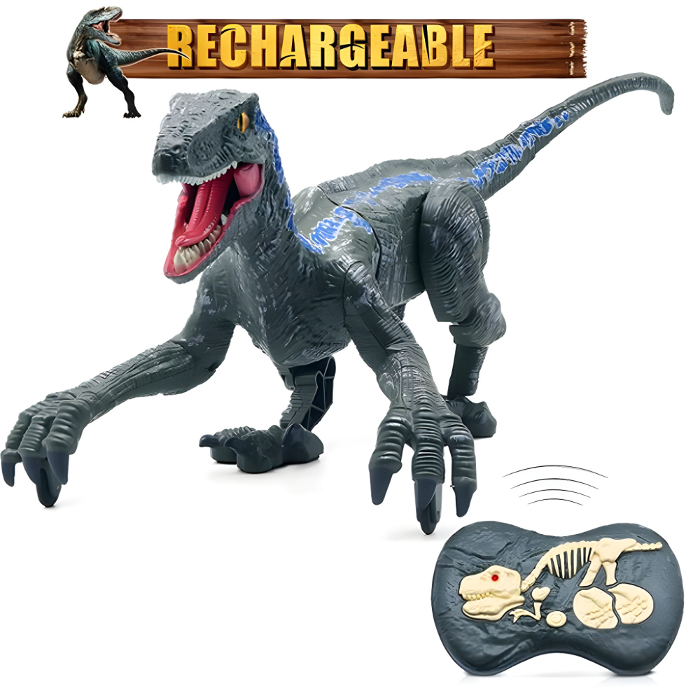 RLS RC-Remote Control 2.4GHZ 5 Channel Velociraptor Dinosaur