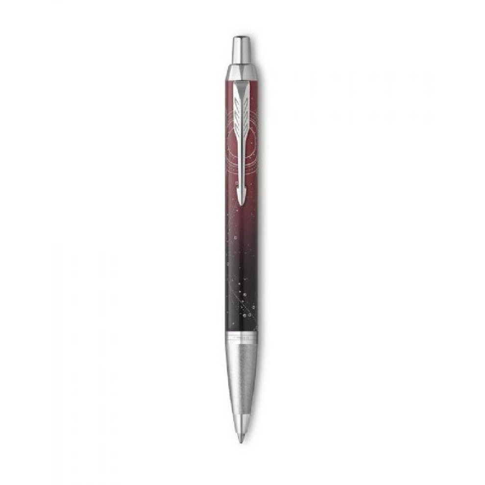 New Parker Im Special Edition Portal Ballpoint Pen - Medium Nib, Ink, / Lacquer Blue/Red/Black