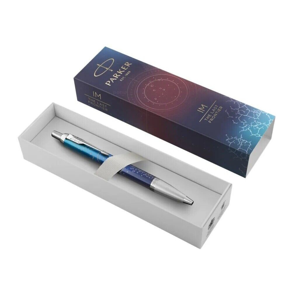 Parker IM Special Edition Submerge Ballpoint Pen Medium Nib Blue Ink