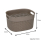 Curver (Brown) Rattan Style Plastic Storage Baskets Office Home 2