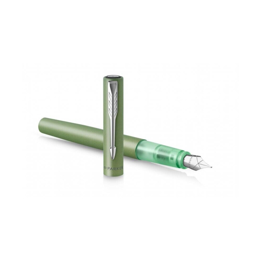 Parker Vector XL Green Fountain Pen Fine Nib (Gift Boxed) Official