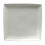 9.5 in. Fusion Bright White Square Plate 1