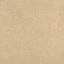 54 in. Wide Gold, Traditional Paisley Jacquard Woven Upholstery Fabric