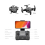 Mini Drone 4k Professional Hd Camera High Hold Mode Rc Helicopter ,rc Rtf Quadcopter Foldable Quad 2