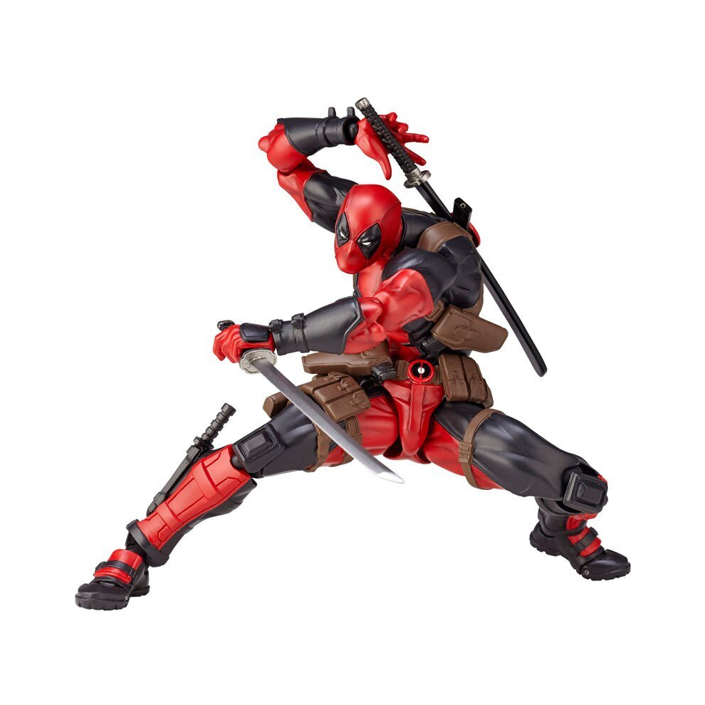 (with retail box) Marvel 15cm X-MAN DeadPool Super Hero Articulate Joints Moveable Action Figure Model Toys