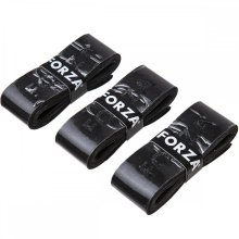 (3 Pcs, Black) Forza Super Grip Badminton Racket Anti Slip Absorbent Tennis Replacement Tape
