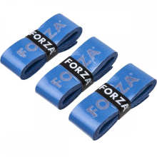 (3 Pcs, Blue) Forza Super Grip Badminton Racket Anti Slip Absorbent Tennis Replacement Tape