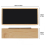 Wood Bamboo Digital Clock Adjustable Brightness Voice Control 6