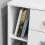 SoBuy FBT95-W, Bedside Table with 3 Drawers,Side Table End Table,White 8