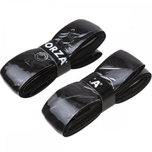 (2 Pcs, Black) Forza Soft Racket Grip Anti Slip Absorbent Badminton Pickleball Tennis Tape