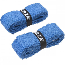 (2 Pcs, Blue) Forza Badminton Grip Hand Gel Towel Sports Racket Handle Anti-slip 2pcs Overgrip