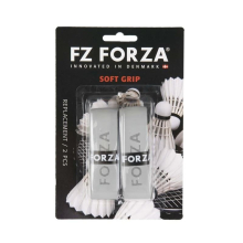 (2 Pcs, Pink) Forza Soft Racket Grip Anti Slip Absorbent Badminton Pickleball Tennis Tape