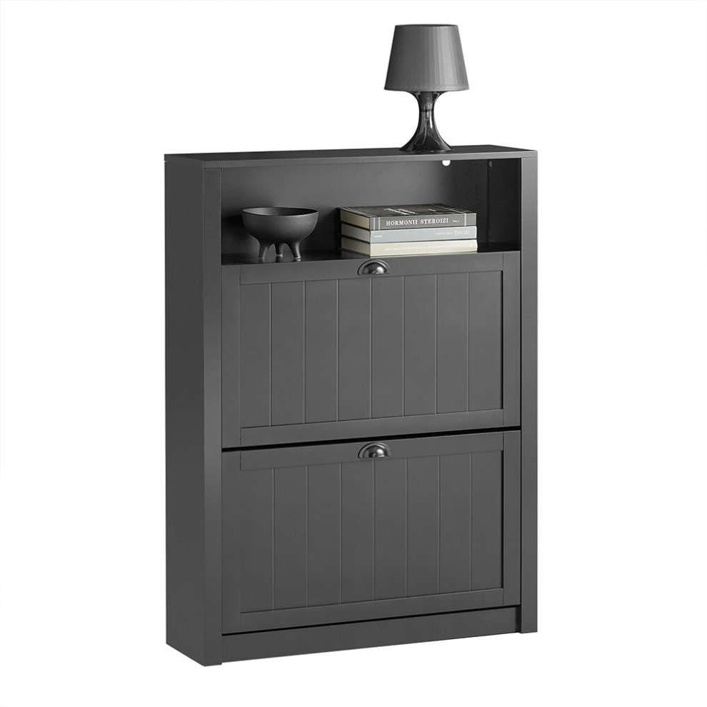 SoBuy FSR87-SCH, Shoe Cabinet Shoe Rack Shoe Storage Cupboard Unit