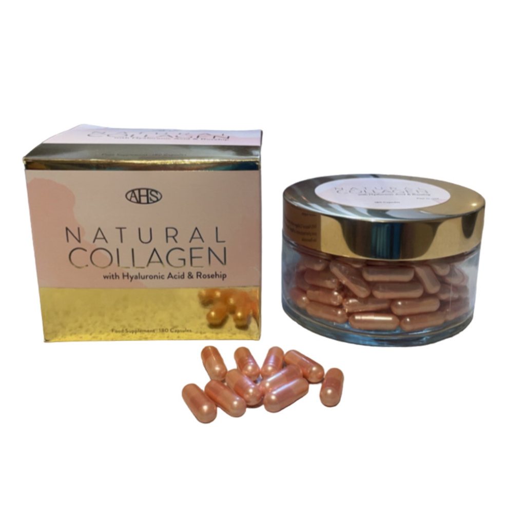 Ahs Natural Collagen With Hyaluronic Acid & Rosehip