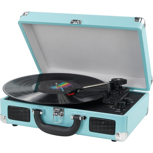 DIGITNOW Record Player 3-Speed  Bluetooth with Built-in Speakers