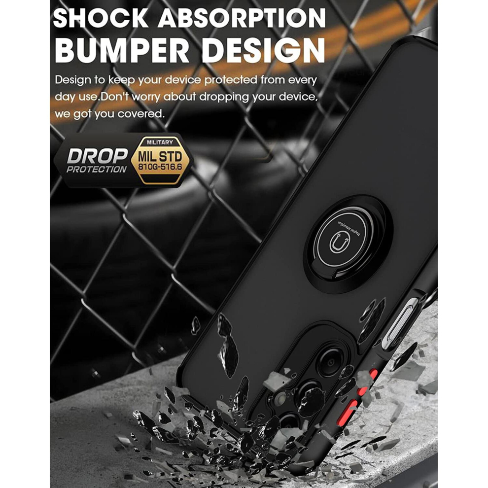 samsung-galaxy--a14--black--for-samsung-galaxy-a14-shockproof-ring-armour-case
